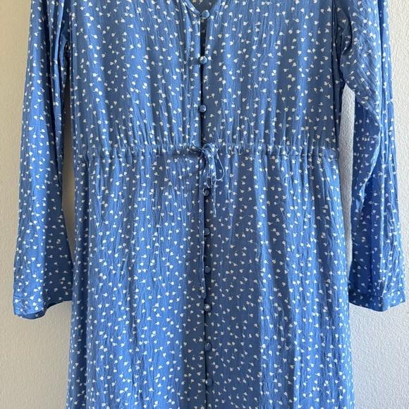 Rails Jade Blue Wisteria  Midi Dress size Medium - Picture 6 of 12